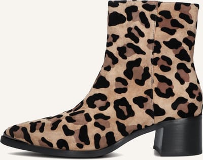 STEFANO LAURAN Pe2023 Enkellaarsjes - Enkelboots met rits - Dames - Beige - Maat 37