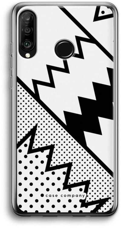 Case Company® - Hoesje geschikt voor Huawei P30 Lite hoesje - Pop Art #5 - Soft Cover Telefoonhoesje - Bescherming aan alle Kanten en Schermrand