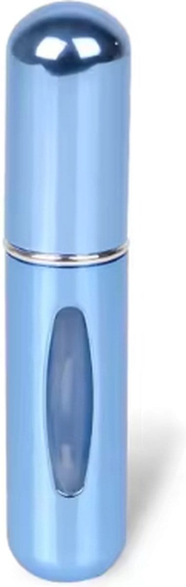 Scoby - Mini Parfum Flesjes - Navulbare Parfum Flesje - Lipstick Formaat - Travel Atomizer - 2 stuks - Blauw