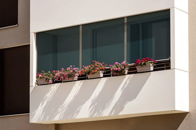 Coloray Buitenrolgordijn - Flesgroen Screen Buiten - 40x180 cm - Zonwerende Screen - Outdoor Rolgordijn - Terraszonwering - Balkonafscherming - Raamdecoratie Buiten - Zonwerend Gordijn
