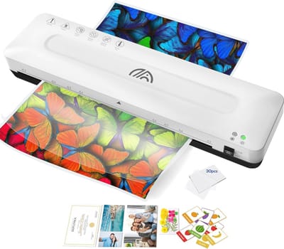 Lamineermachine A3 - 4 in 1 Koud en Warm Lamineerapparaat met 30 Lamineerfolies