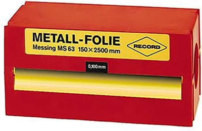 Metaalfolie Staal - Precisie Folie - Toleranties Compenseren - Niet Gelegeerd Staal - 150x2500x0.300mm