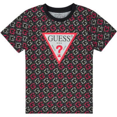 Guess  T-shirt Korte Mouw ORGANIC COTTON JERSEY