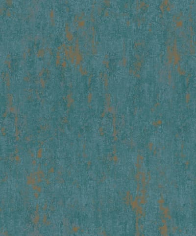 Luxe Blauw-Gouden Behang – Modern & Elegant Design – 10m x 53cm – Voor Woonkamer, Slaapkamer & Meer