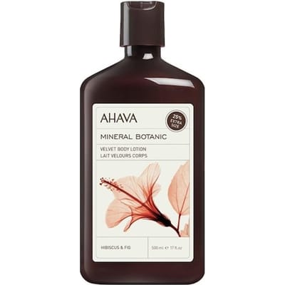 AHAVA Mineraal Botanische Bodylotion - Hibiscus & Vijg | Reinigt & Hydrateert | Geeft Ontspannend Gevoel | Lotion voor dames & heren | Moisturizer voor een droge huid & gezicht - 500ml