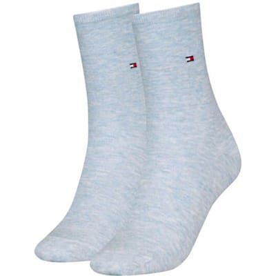 Tommy Hilfiger Sock Casual (2-pack) - dames sokken - blauw