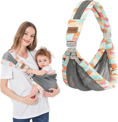 Verstelbare Draagzak - Baby Koala - Baby Dragen - Ergonomisch Ontwerp - Tot 20 kg - Kleurrijk