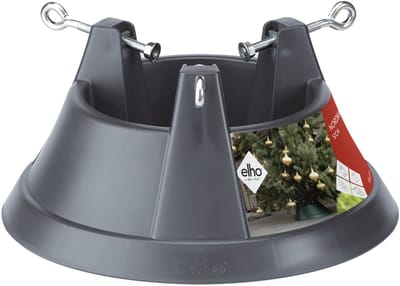 Elho Nordman 39 - Kerstboomstandaard voor Binnen - Ø 39.2 x H 18.0 cm - Antraciet