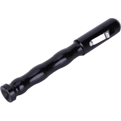 Stylo de Soudage TIG Alliage d'Aluminium Noir Poignée Antidérapante Surface Anodisée Outil 1.0 3.2mm