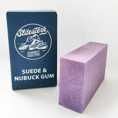 Slitesterk Suede & Nubuck Gum - opruwen Suede - reinigen suede