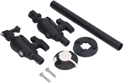 MTTproducts- Cameraklem Verstelbaar - Stevige Constructie - Krasbestendig Ontwerp - Voor Kano's/Opblaasboten - Lichtgewicht/Duurzaam - Premium Nylon/Aluminium/Roestvrij Staal - Camera Mount