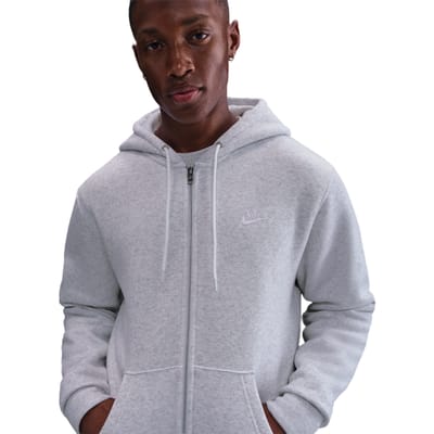 Nike fleece Hoodies Heren - Paars - Maat L - Katoen Jersey