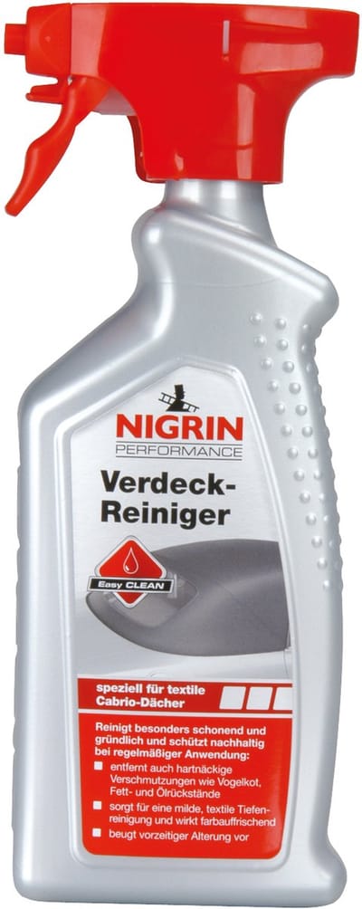 NIGRIN Performance Cabriokap Reiniger, 500 ml