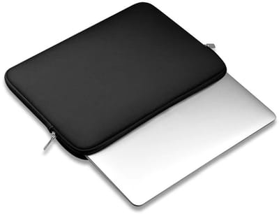 Laptophoes 15.6 inch - Laptop hoes Zwart - Schokbestendig - Krasbestendig - Laptop sleeve - Laptop case - Laptop cover - Laptop tas 15/15,6 inch