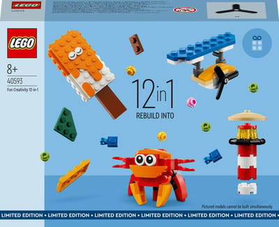 LEGO Iconic 40593, Bouwpakket, 8 jaar, Kunststof, 279 stuk(s), 295 g