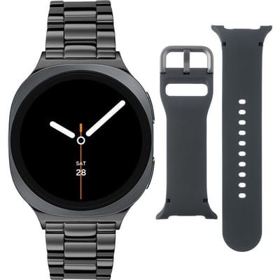Samsung Special Edition Galaxy Watch 8 Grijs/Zwart Staal 40mm