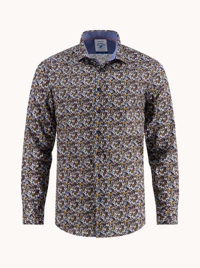 A Fish Named Fred Shirt tumbler glass Mustard (32.008.509)