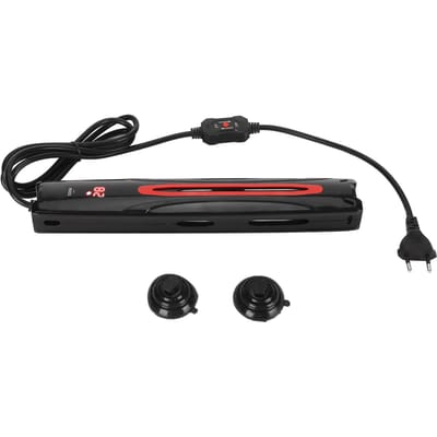 Chauffage d'aquarium automatique 500W avec affichage numérique LED Fréquence variable IPX6 Étanche Poisson black
