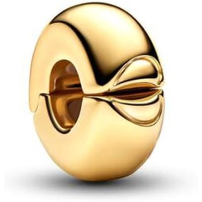 Nieuwe Sprankelende Gouden Poolster Liefdesbrief Oneindigheidsknoop Bloeiende Roos Clip Bedels Kralen Passend op Originele Armband Doe-het-zelf Sieraden Cadeaus beige