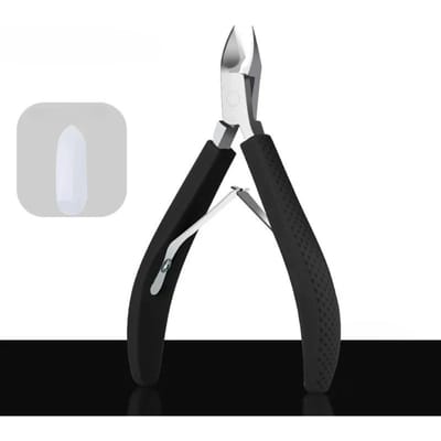 Nagelriemknipper Nagelmanicure Nagelriemschaar Knipper Trimmer Dode Huid Verwijderaar Pedicure Roestvrij Staal Snijders Gereedschap zwart