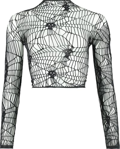 KILLSTAR Webs Grasp Long Sleeve Dames Shirt met lange mouwen - XS-XL