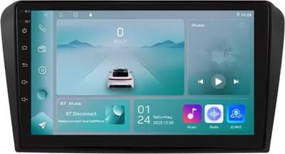 Autoradio met bluetooth - Carplay - Voor Mazda 3 (2004-2009) - Geschikt voor Apple en Android - Stereo - Navigatie - Navigatiesysteem auto - 1GB 32GB