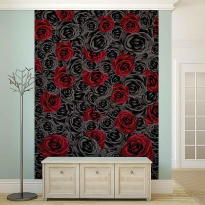 Fotobehang Roses  | XXL - 206cm x 275cm | 130g/m2 Vlies