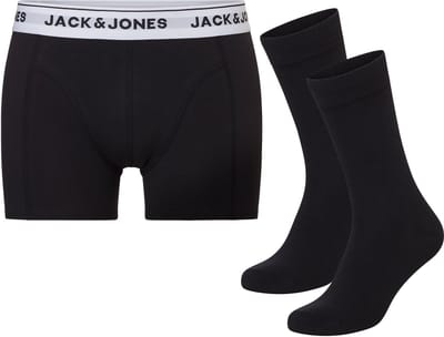 JACK & JONES - JACORDINARY GIFTBOX - Heren Giftbox Sokken + Boxershort - Maat XXL