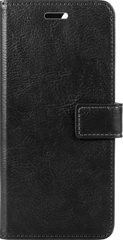 Hoes - Met Pasjeshouder - Geschikt voor Samsung Galaxy S24 - Luxe Bookcase Portemonee - Flip Case - Kunstleer Book Case - Flipcase - Book Cover - Walletcase - PortemonneeHoes - Zwart