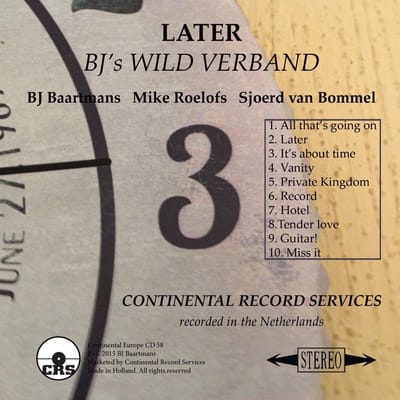 BJ's Wild Verband - Later (CD)