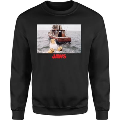 Jaws Barrels Scene Sweatshirt - Black - S