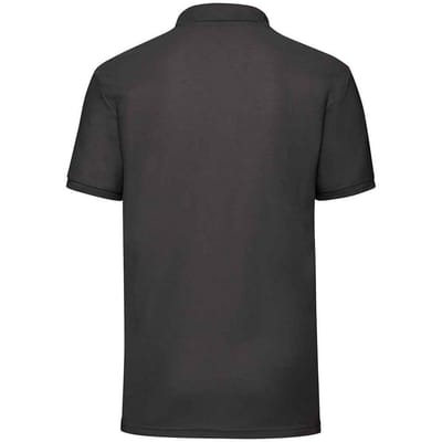 Fruit of the Loom Heren Piqué Polo Shirt (Zwart)