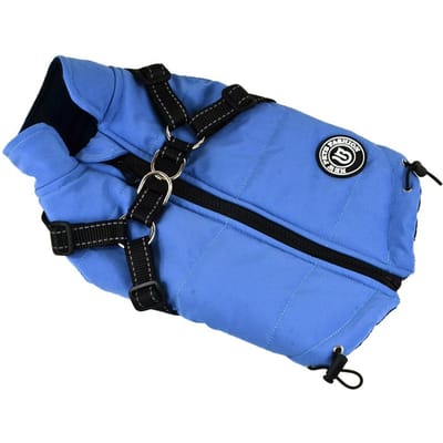Huisdier Hond Jas Met Tuig Winter Warm Hondenkleding Waterdicht Grote Hond Jas Voor Labrador Chihuahua Franse Bulldog Outfits S