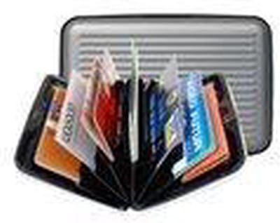 CHPN - Pasjeshouder - Creditcardhouder - Pashouder - Pasjeshoesje - Wallet - Portemonnee - Pashouder - Zilver - Creditcard Houder - Pasjeshouder - Cadeau