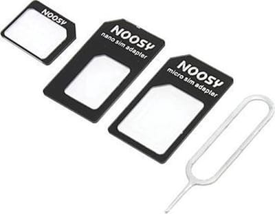 Go Go Gadget - SIM-Kaart-Adapter - Nano SIM-naar-Micro SIM-Converter - Voor iPhone, met Ejector Pin