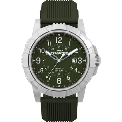Timex Expedition North Ridge TW4B32100 Horloge - Siliconen - Groen - Ø 45 mm