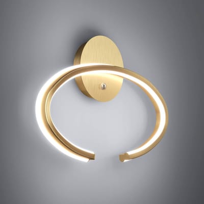 Stars of Light LED wandlamp Bogado, goud, 40 cm, CCT, dimbaar
