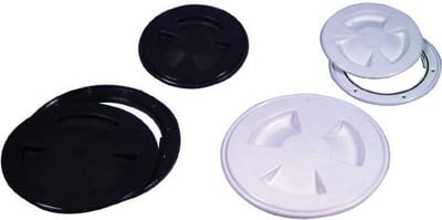 Rond inspectieluik - 104mm - Wit