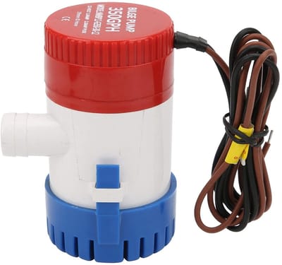 Dailygoody - 350GPH Bilge Pump 12V - Elektrische Waterpomp voor Boot, Caravan en RV