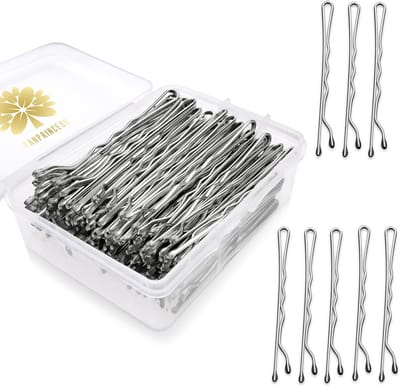 Bobby Pins - Haarspelden - Haar Styling - Pijnvrij Comfort - 100 Stuks - Zilver