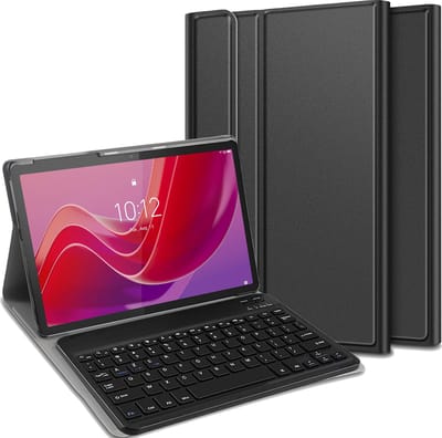 Cazy tablet Hoes met Toetsenbord geschikt voor Lenovo Tab M11 - AZERTY Bluetooth Keyboard Case - Zwart