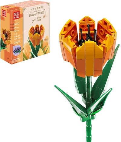 Mouldking Bloemen - Set van 2 - 310 onderdelen - 24001 - 24013 - Past op bekende merken