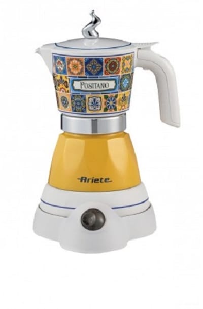 Ariete 1358/1P - Mokina Positano- elektrische design percolator - 400 Watt - 2/4 kopjes - warmhoudfunctie