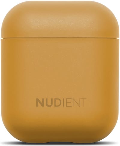 Nudient Thin hoesje geschikt voor AirPods 1 / 2 - Geel