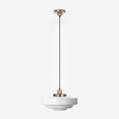 Hanglamp aan snoer Siegfried 20's Brons - Art Deco Trade
