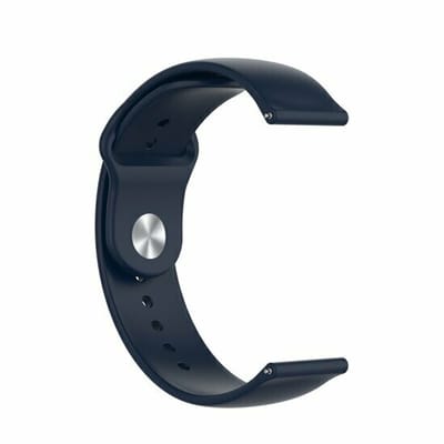 By Qubix - Geschikt voor Xiaomi Watch S4 - 41mm - Sportbandje - Maat: Large - Navy