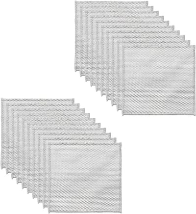 Multifunctionele Vaatdoeken 20x20 cm - 20 Stuks Herbruikbare Reinigingsdoeken voor Keuken en Huishouden