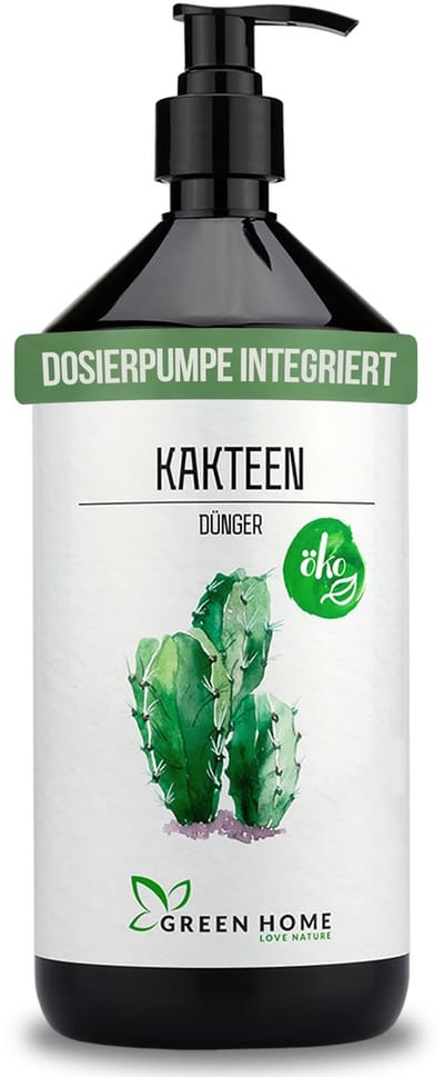 Green Home Love Nature – Vloeibare kaktusmest – 1 L – Doseerpomp