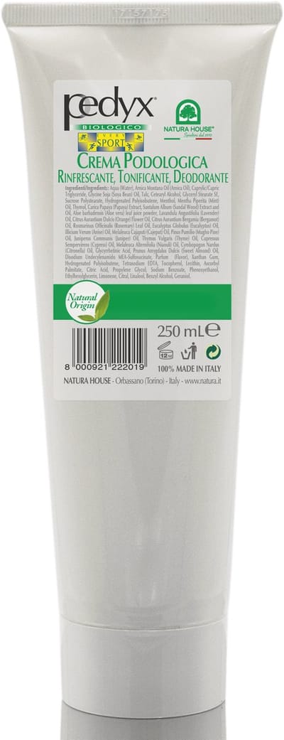Pedyx Biologische voetcrème Sport - voor de Sportieve Voeten - Voordeelverpakking 250 ml.!!