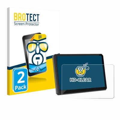 BROTECT - Screenprotector voor Carpuride W502BS Pro 5" - Folie Beschermfolie transparant 2 Stuks